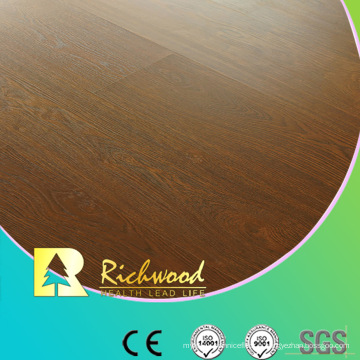 Plancher stratifié imperméable de chêne de relief de chêne commercial de 8.3mm E0 AC3